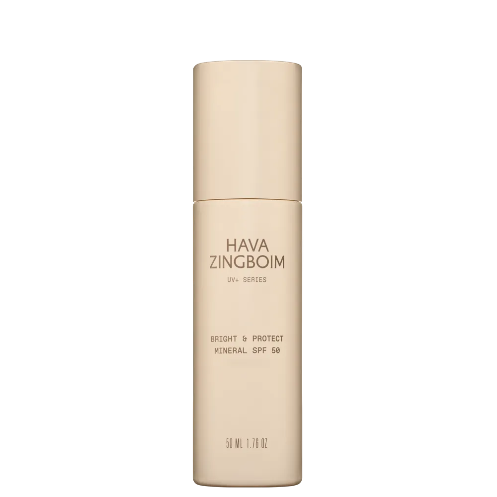 מוצר Hava Zingboim — ברייט & פרוטקט מינרלי SPF 50